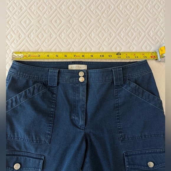 Anatomie Kate Skinny Cargo Pants Navy Size Small - Picture 6 of 8